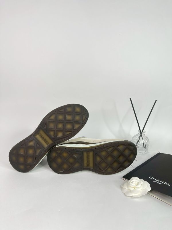 【9成新】CHANEL 黑扣老爹鞋 36.5碼 