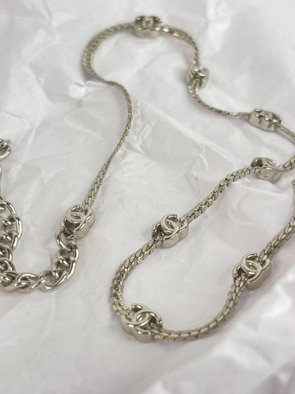 【全新品】CHANEL 7花蛇骨鍊項鍊 