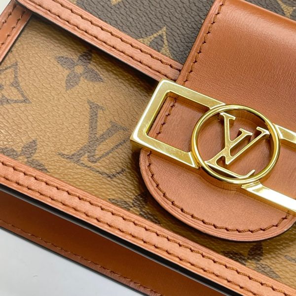 【12期0利率】LV Dauphine 鏈帶錢包【23年8月台灣購證】【95成新】 