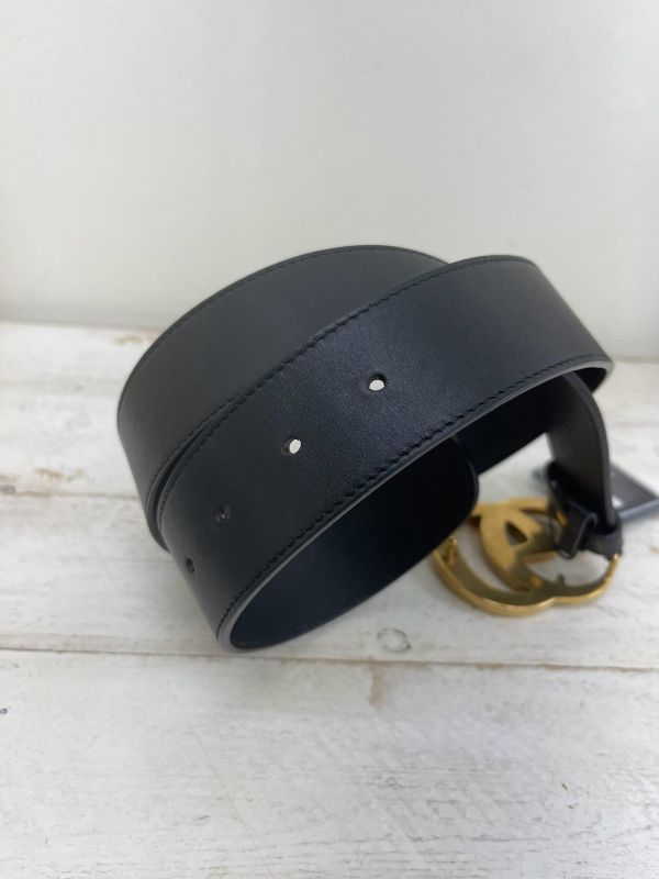 【9成新】GUCCI GG LOGO 40MM 皮帶 