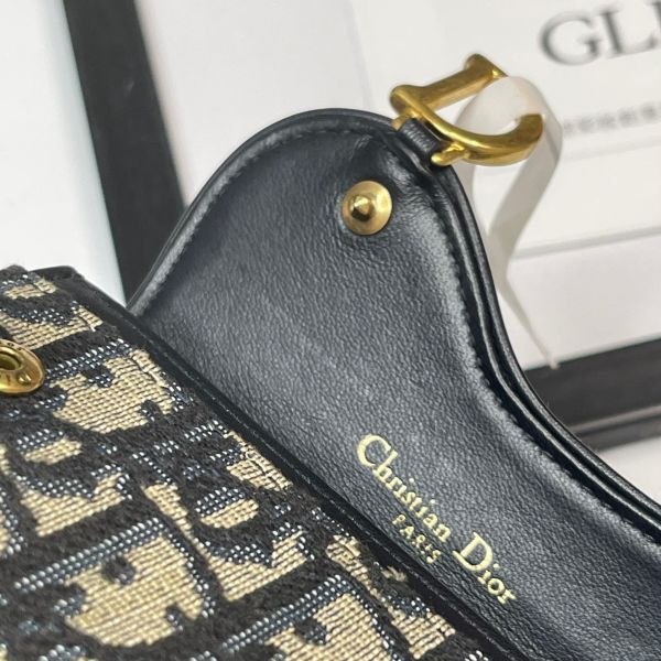 【12期0利率】DIOR SADDLE BLOOM 卡夾【23年1月台灣購證】【9成新】 