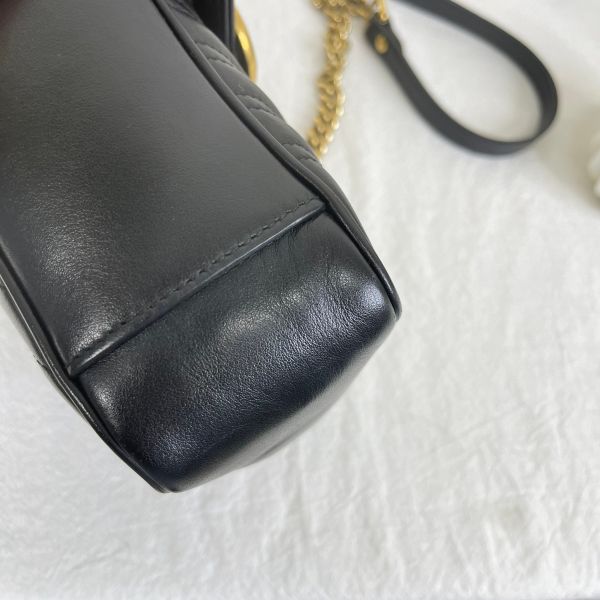 【12期0利率】GUCCI Marmont 小號肩背包【9成新】 