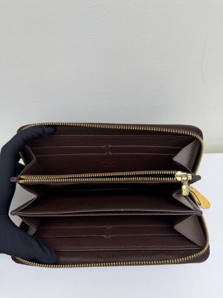 【9成新】LV 棋盤格PVC 塗層帆布拉鍊長夾 