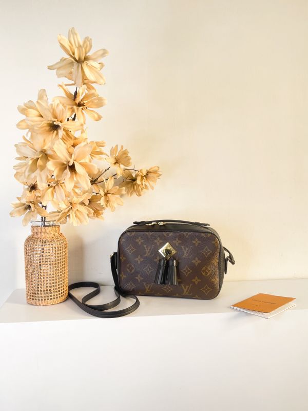 【分期0利率】LV 老花流蘇相機包【95成新】 