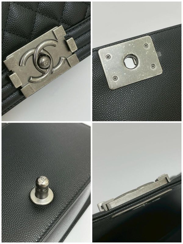 【99成新】CHANEL  BOY 20 小型口蓋包 