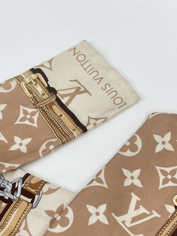 【9成新】LV Monogram Confidential 長絲巾 