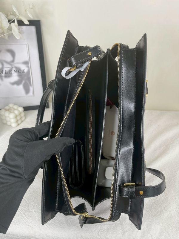 【分期0利率】YSL UPTOWN 中號手提肩背兩用包【95成新】 