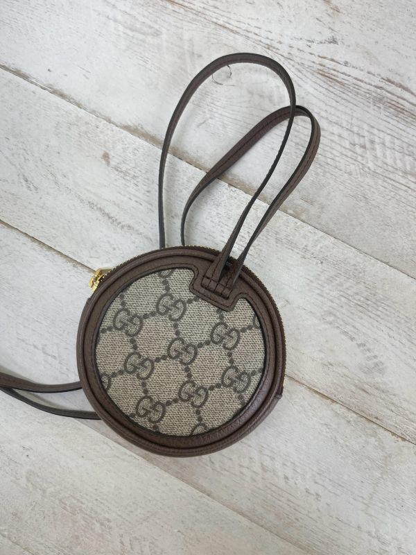 【95成新】GUCCI OPHIDIA 迷你圓餅零錢包 