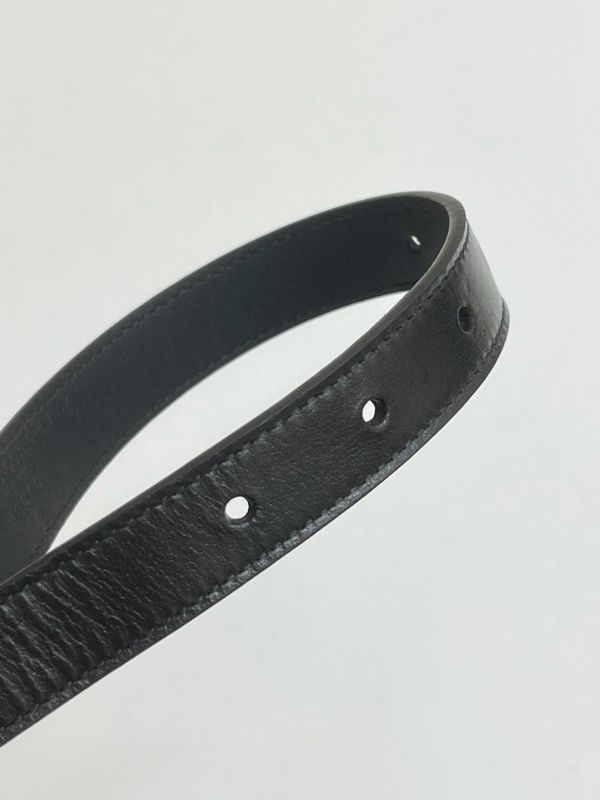 【95成新】GUCCI 雙G皮帶 2公分 