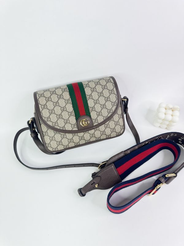 【分期0利率】GUCCI OPHIDIA 小號肩背包【95成新】