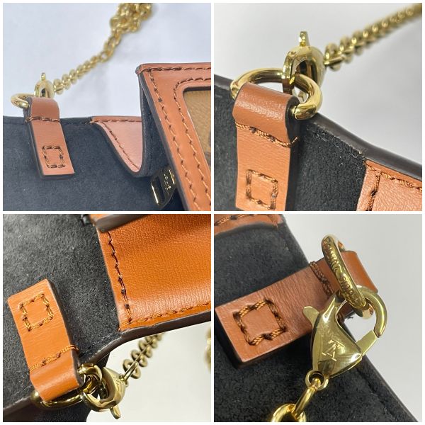 【12期0利率】LV Dauphine 鏈帶錢包【23年8月台灣購證】【95成新】 