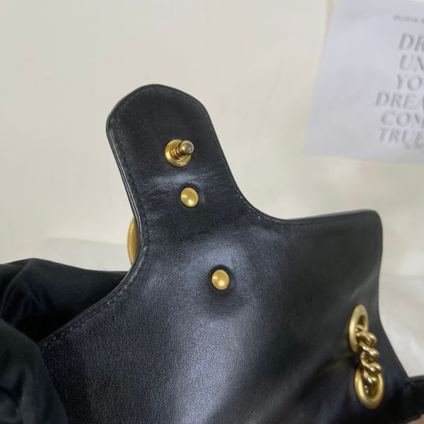 【12期0利率】GUCCI Marmont 小號肩背包【9成新】 