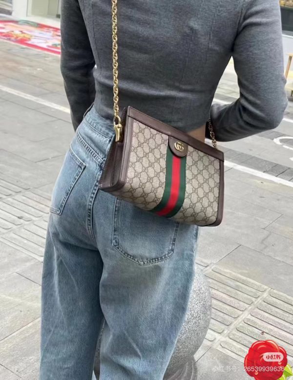【分期0利率】GUCCI Ophidia小型肩揹袋【95成新】