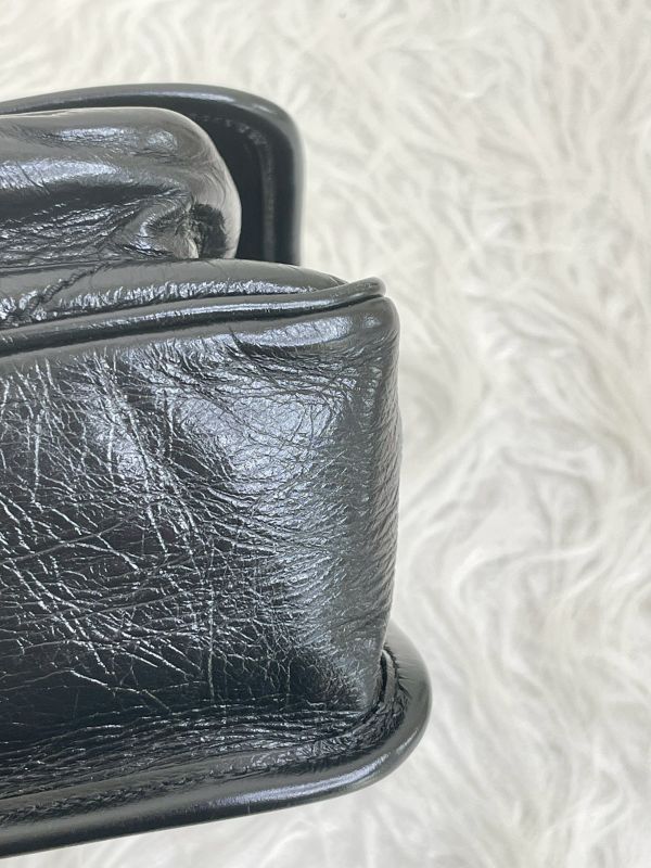 【分期0利率】YSL 復古皮革BABY手袋 D扣款 【99成新】 