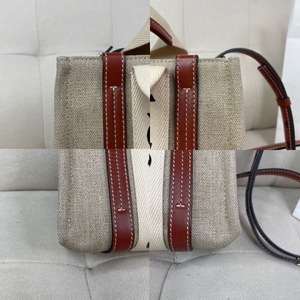 【12期0利率】CHLOE SMALL WOODY TOTE【9成新】 