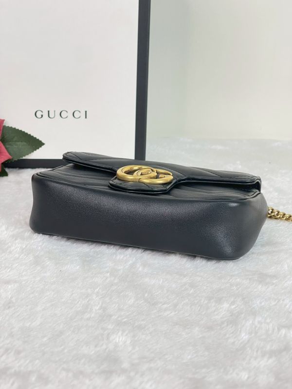 【分期0利率】GUCCI Marmont 迷你肩背包【9成新】 