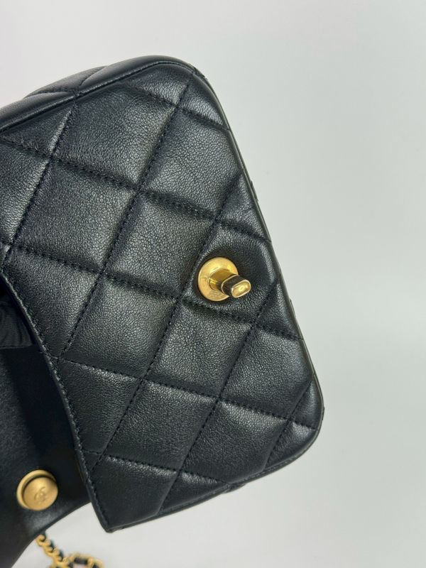 【未使用閒置品】CHANEL 24S 雙湯圓方胖 