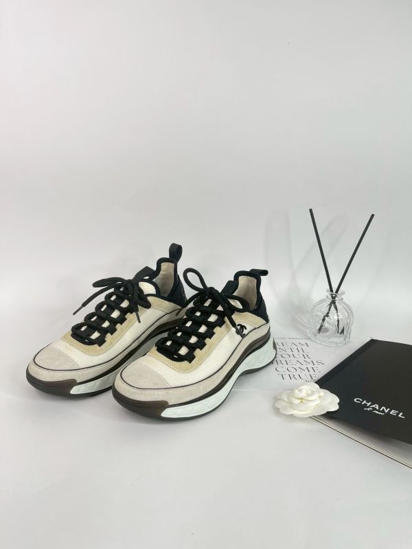 【9成新】CHANEL 黑扣老爹鞋 36.5碼 