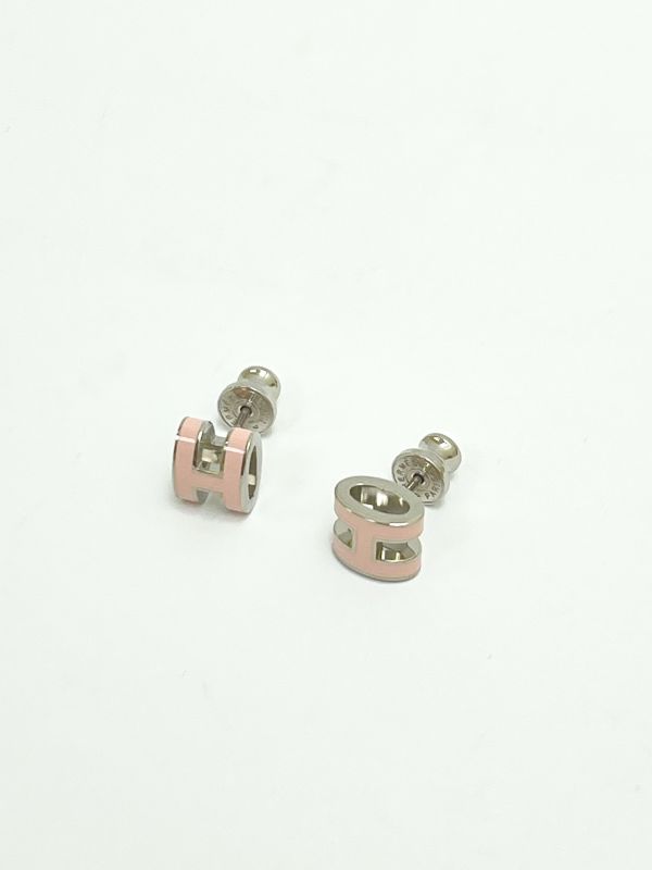 【全新品】HERMES 愛馬仕 MINI  POP H 耳針 