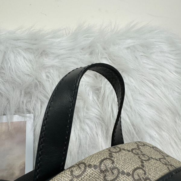 【12期0利率】GUCCI SUPREME 滿版印花後背包【全新閒置品】 