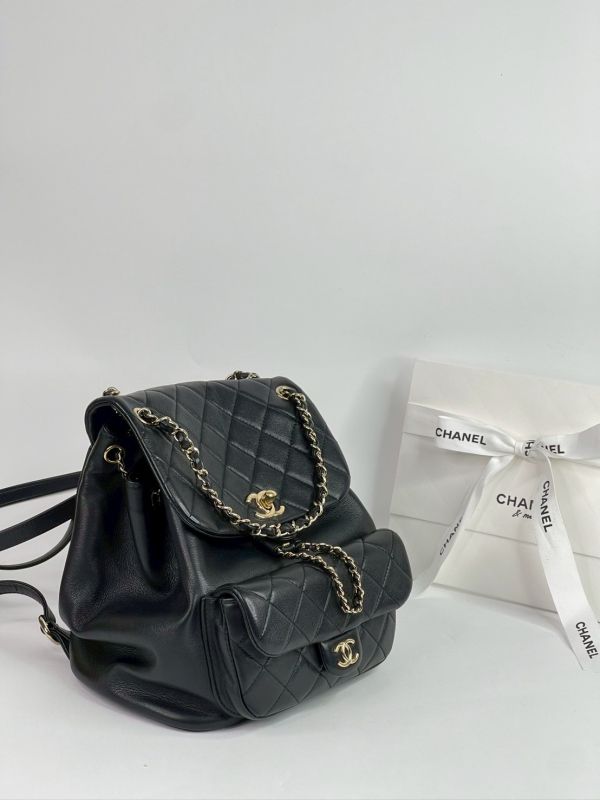 【95成新】CHANEL DUMA 單口袋後背包 大號 