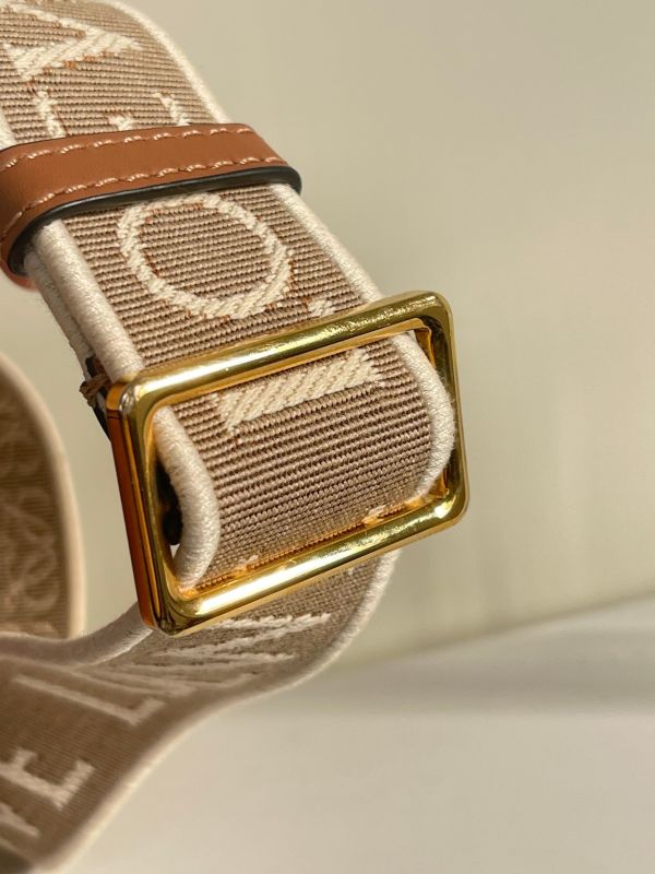 【分期0利率】LOEWE MINI GATE 雙層包 焦糖【92成新】 