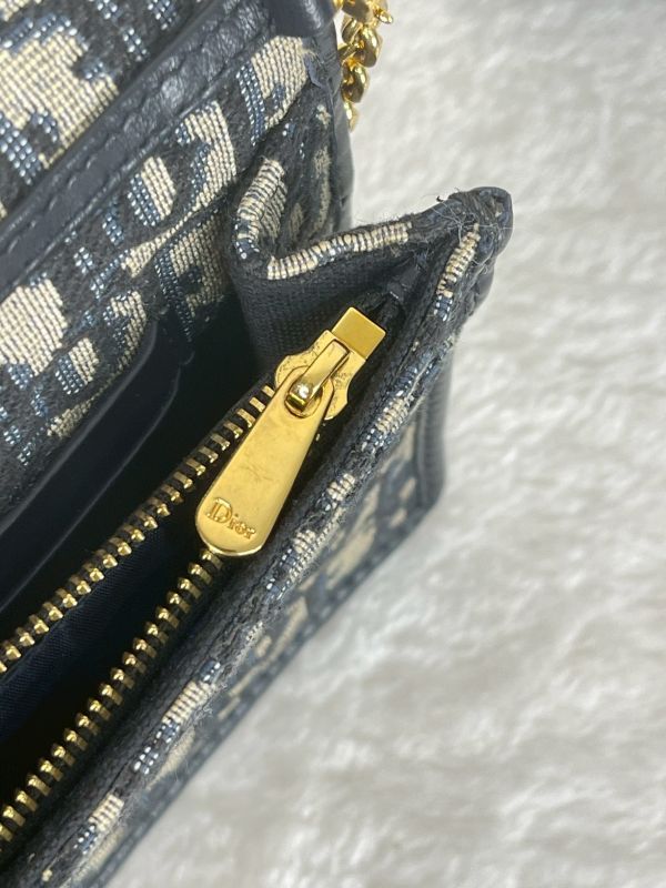 【95成新】DIOR 老花二合一腰包 