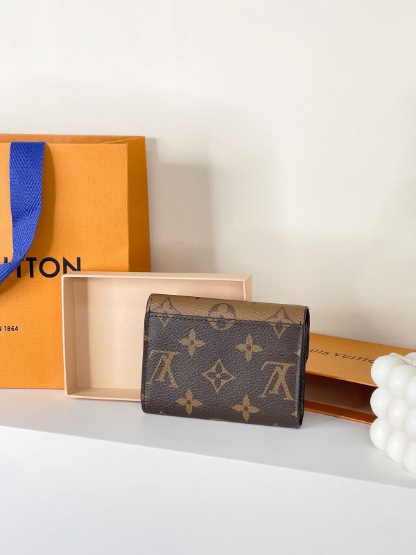 【分期0利率】LV Rosalie 雙色零錢卡包【99成新】 