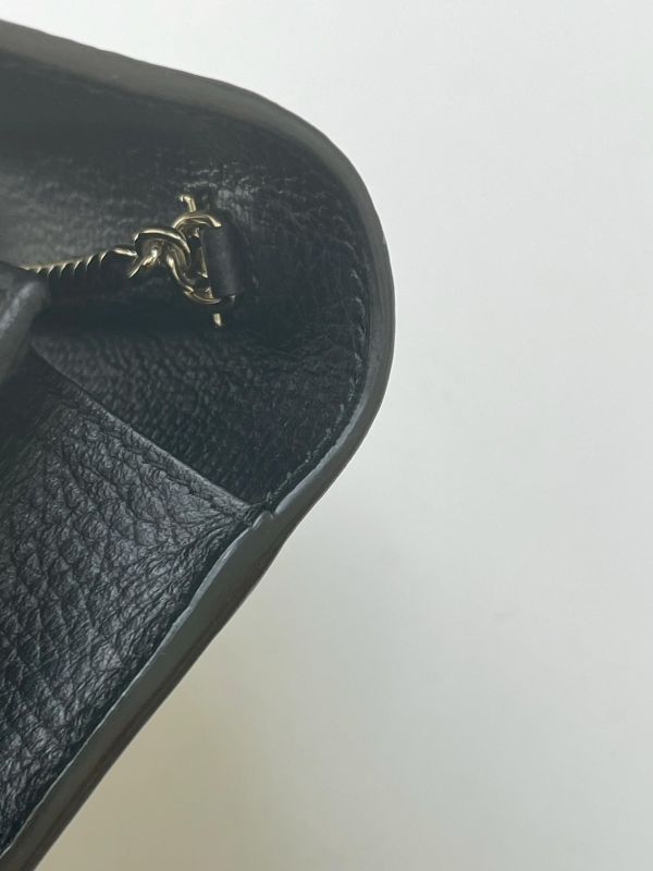 【95成新】Gucci 皮革翻蓋單肩包 