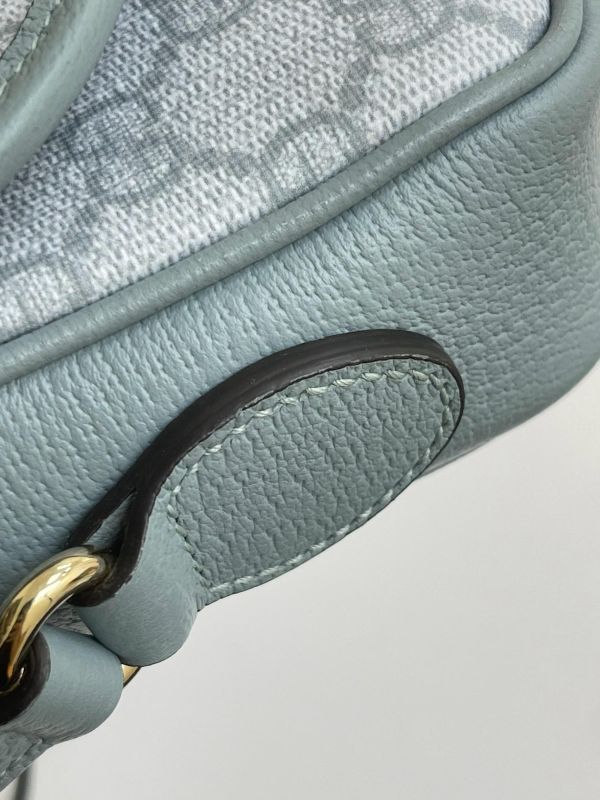 【未使用閒置品】GUCCI Ophidia 迷你翻蓋斜背包 