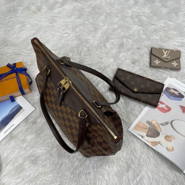 【12期0利率】LV 經典Damier Westminster GM女購物袋【9成新】 