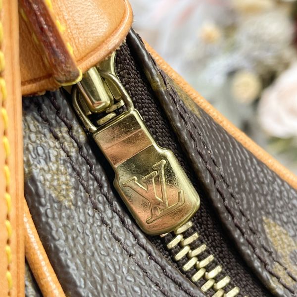 【12期0利率】 LV VTG Boulogne 30老花牛角包【9成新】 