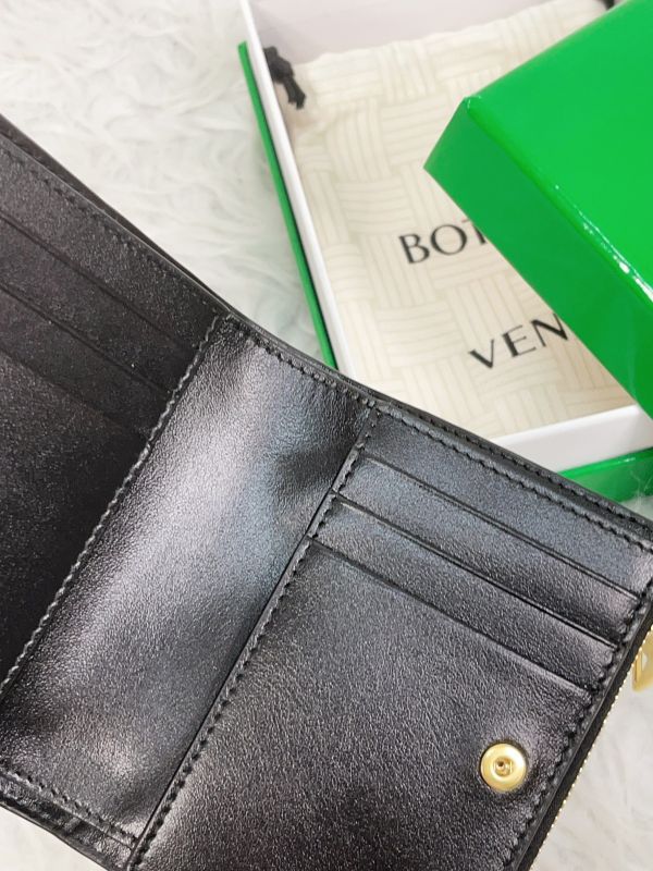 【分期0利率】BV Intrecciato 小號雙折錢包【全新品】 