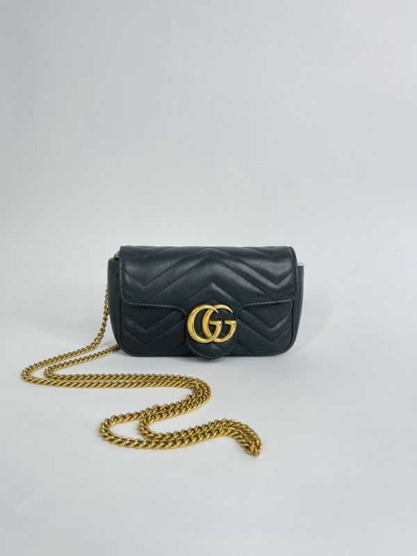 【分期0利率】GUCCI Marmont 迷你肩背包【88成新】 