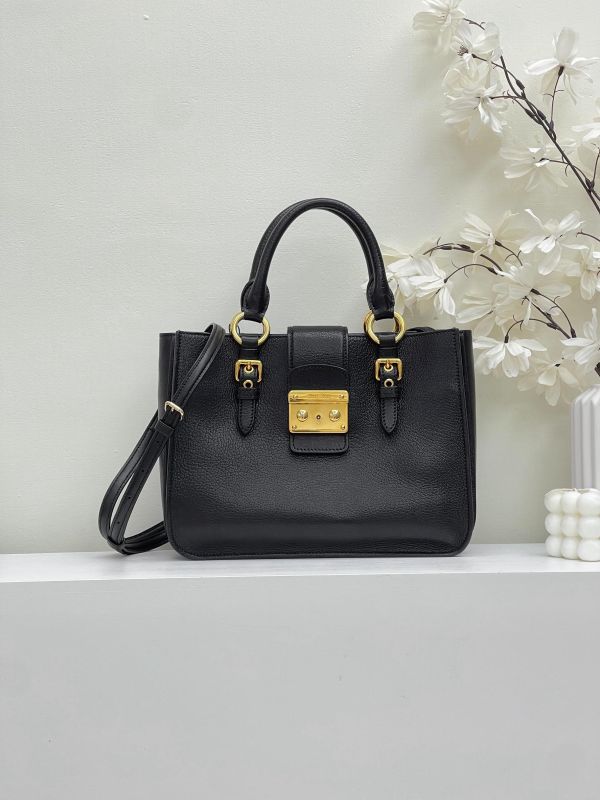 【9成新】MIUMIU MADRAS 兩用手提包 中號 