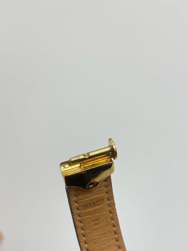 【9成新】LV MONOGRAM 黃銅手環 