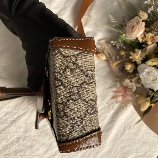【12期0利率】Gucci 馬銜扣 1955 手機包【9成新】 