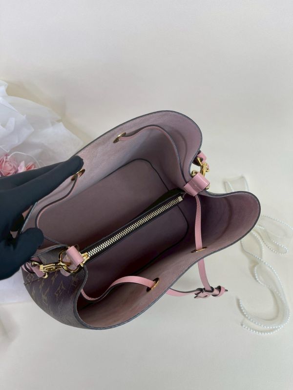 【9成新】LV NéoNoé MM 粉色 