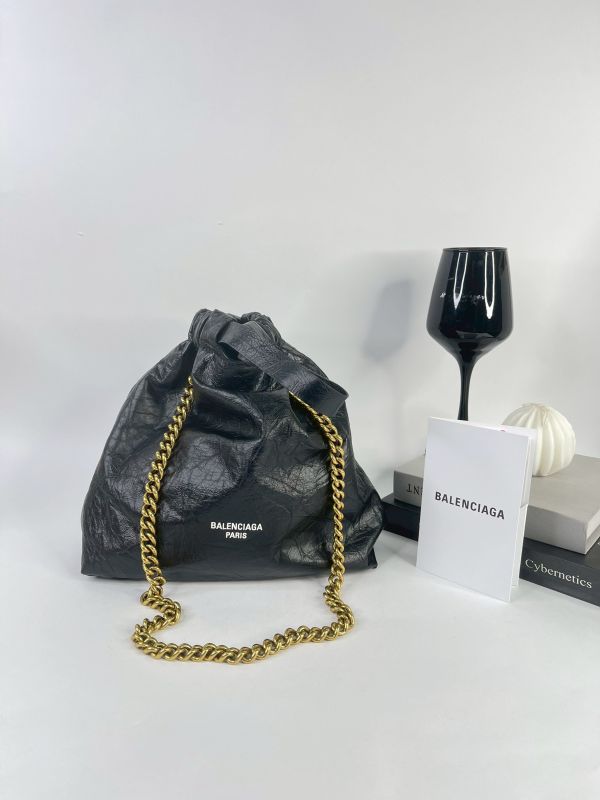 【99成新】BALENCIAGA CRUSH 肩背包   小號 