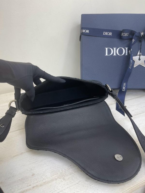【95成新】DIOR Saddle 郵差包 