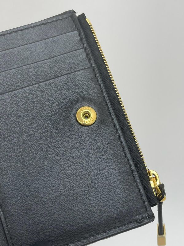 【未使用閒置品】DIOR Caro Dahlia 錢包 