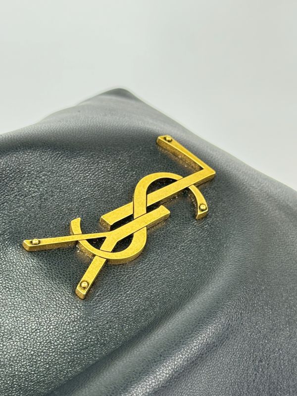 【分期0利率】YSL POCHON 小羊皮手袋【95成新】 