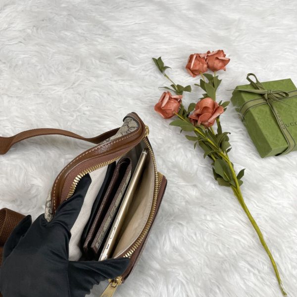 【12期0利率】GUCCI INTERLOCKING G腰包【全新閒置】 