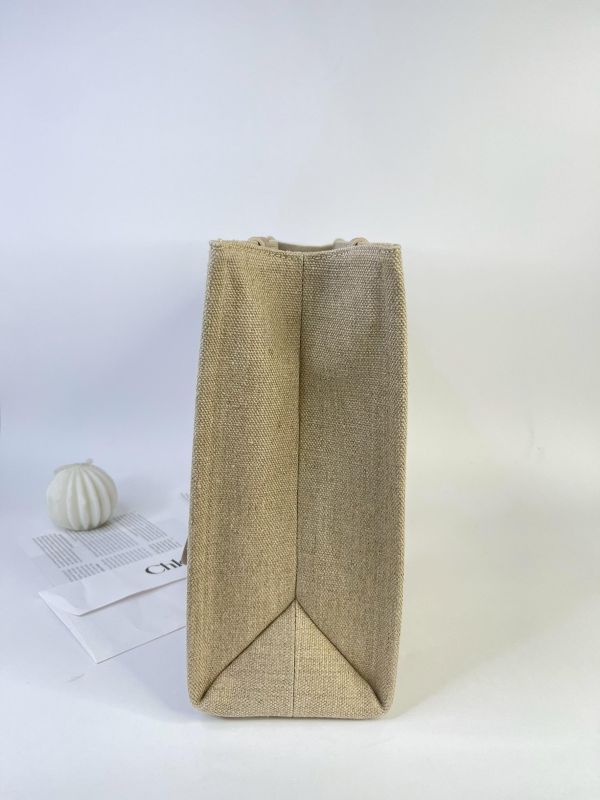 【95成新】Chloé 中號Woody Tote Bag 刺繡款 