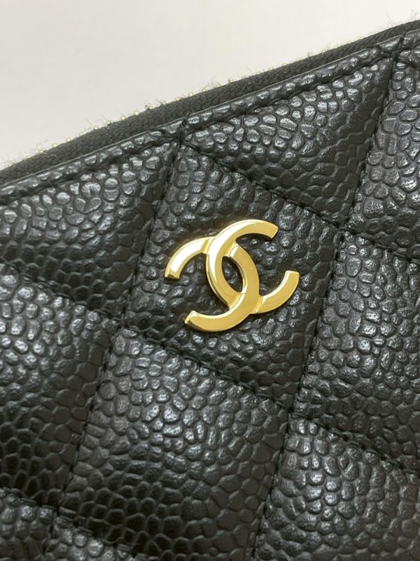【閒置新品】CHANEL COCO 拉鍊零錢卡包 