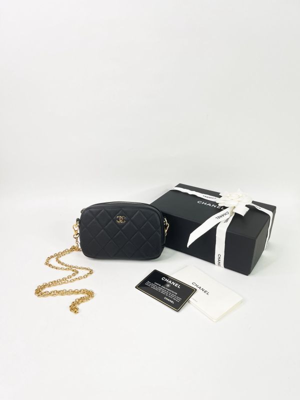 【99成新】CHANEL 小號化妝包 