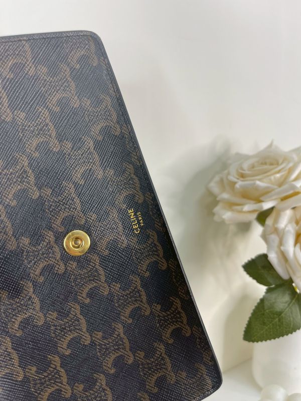 【分期0利率】CELINE TRIOMPHE凱旋門 STRAP WOC【95成新】 