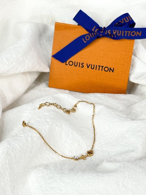 【分期0利率】LV Petit Louis 手鍊【全新品】 