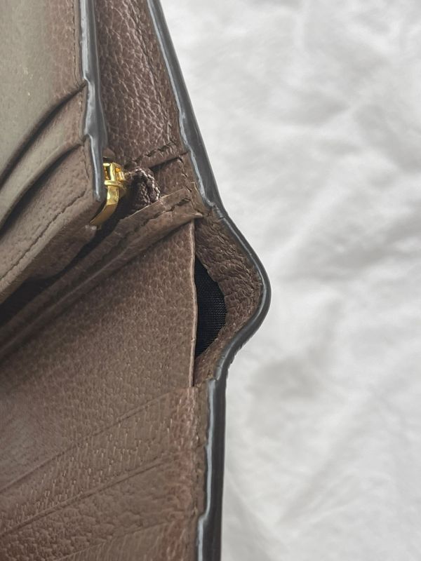 【分期0利率】GUCCI OPHIDIA GG零錢對開短夾【95成新】 