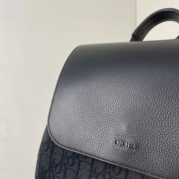 【12期0利率】DIOR SADDLE 翻蓋後背包  【24年3月台灣購證】【99成新】 